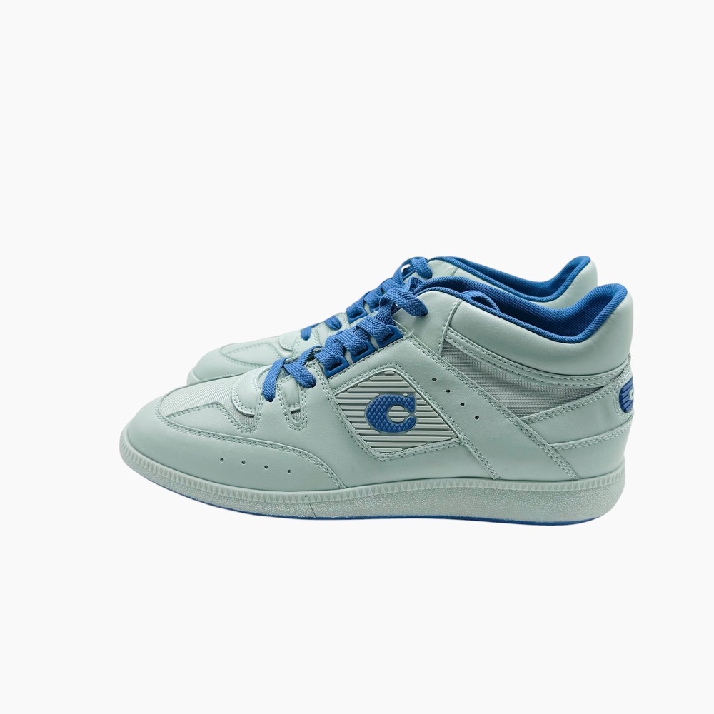 Coach Citysole Mid-Top sneaker in the "Blue Fin" Men's Size 9.5 - Picture 7 of 10